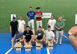 Imagen de familia de los finalistas del torneo San Juan.