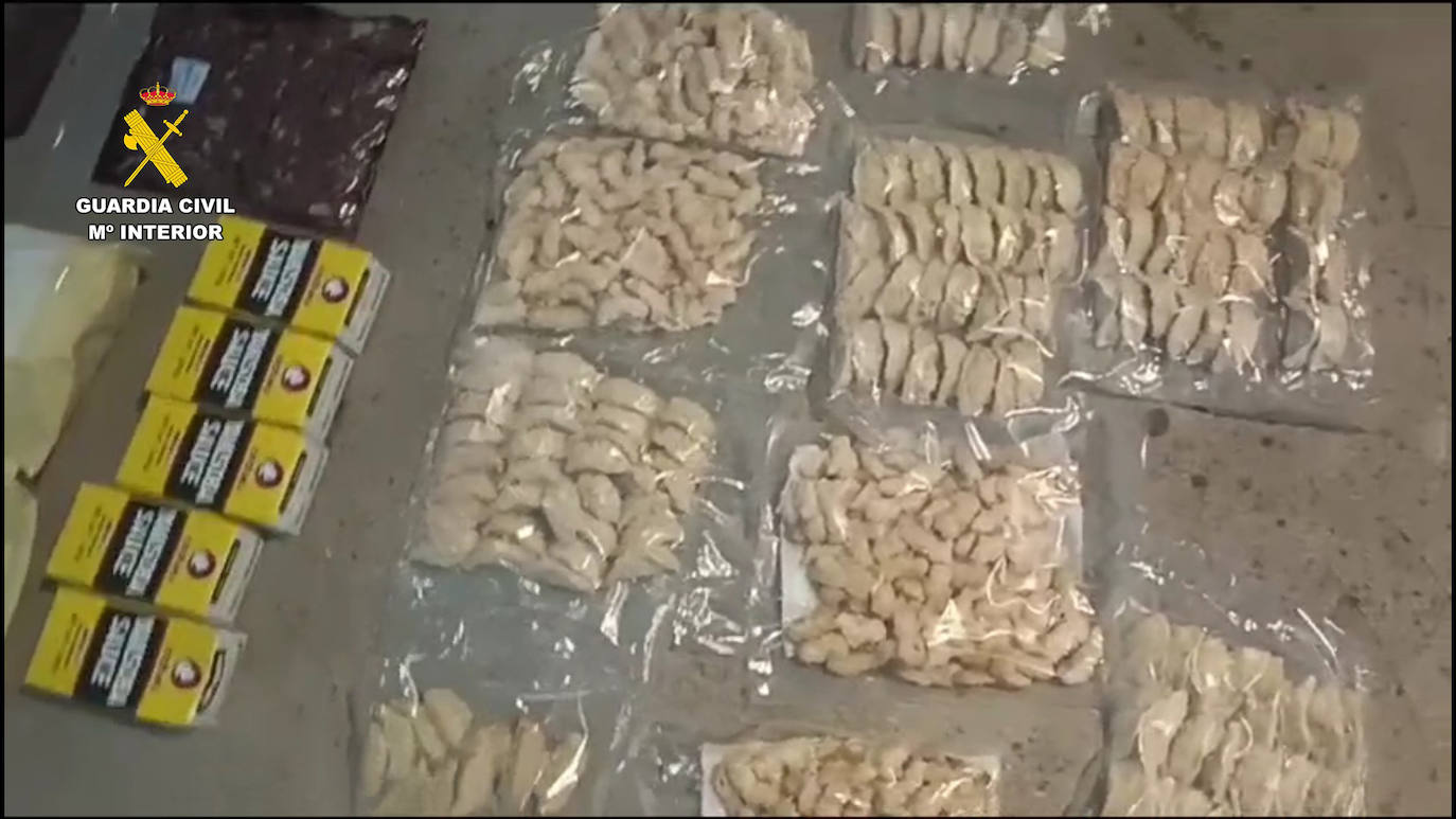 Las imágenes del operativo de la Guardia Civil en el Gran Reserva de Calahorra