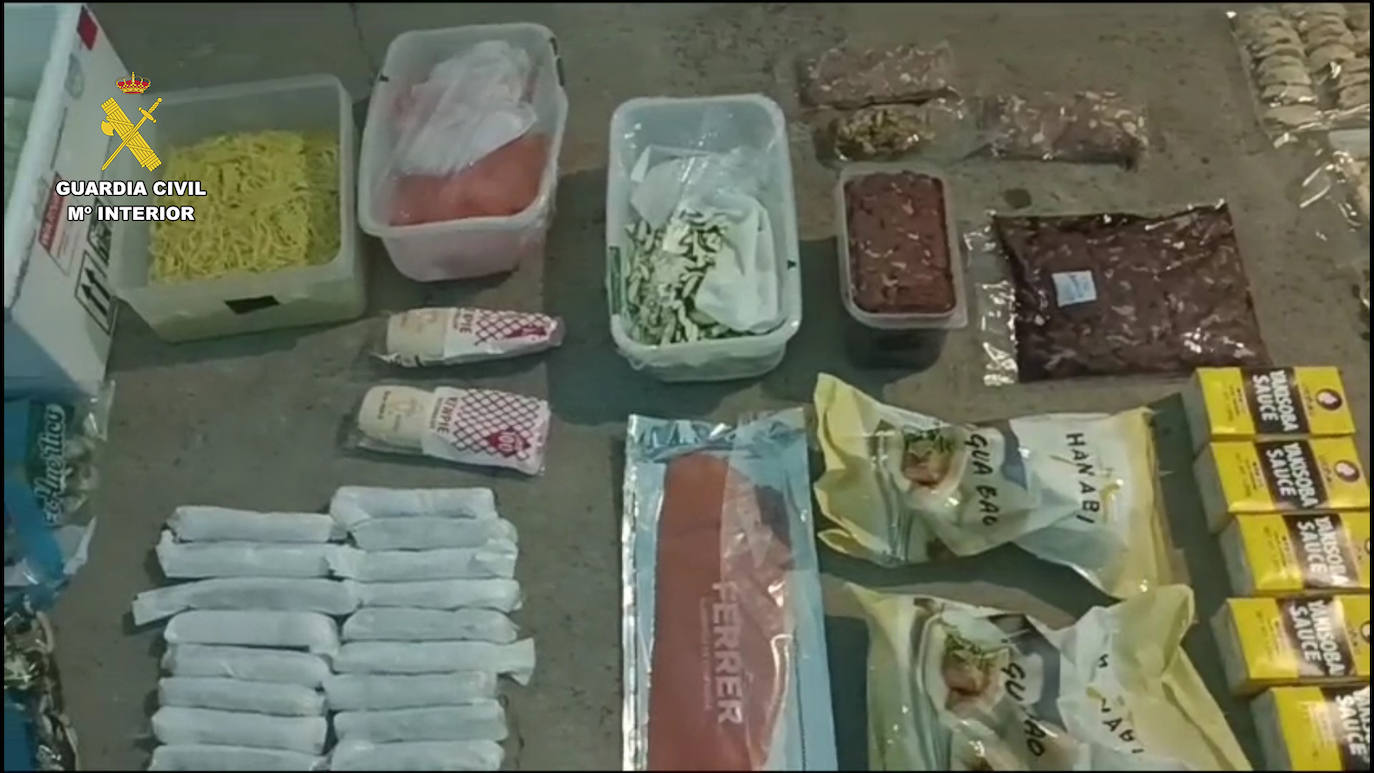 Las imágenes del operativo de la Guardia Civil en el Gran Reserva de Calahorra