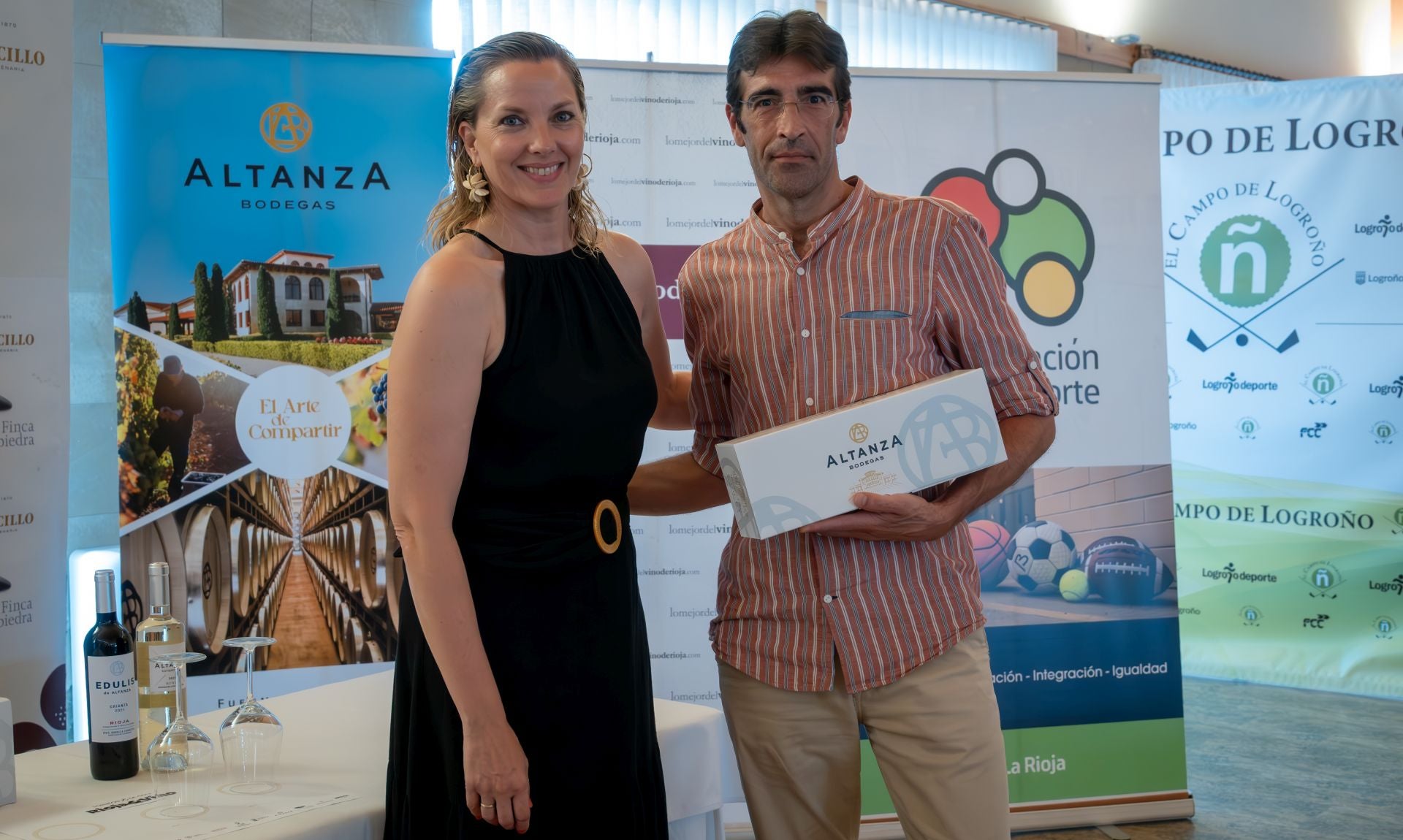Torneos de golf Rioja&amp;Vino con Bodegas Altanza: entrega de premios y cata