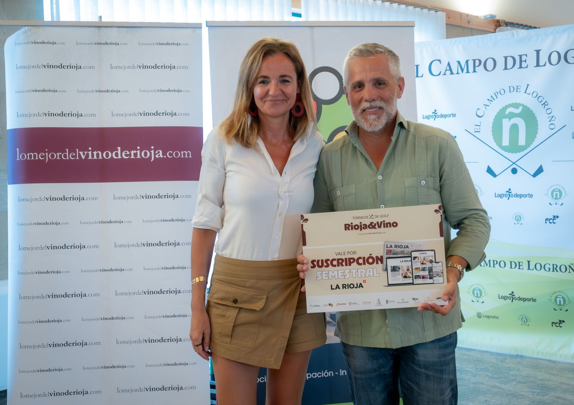 Torneos de golf Rioja&amp;Vino con Bodegas Altanza: entrega de premios y cata