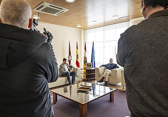 Luis Alonso y Conrado Escobar en una imagen de archivo.