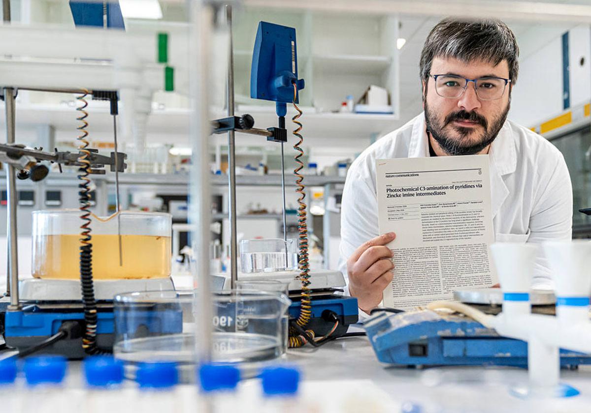 Ignacio Funes Ardoiz, del Instituto de Química de la UR.