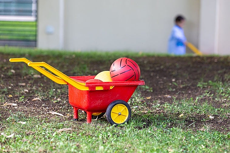 Imagen de archivo de un juguete en la escuela infantil Chispita.