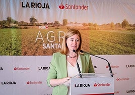 La consejera de Agricultura, Noemí Manzanos.
