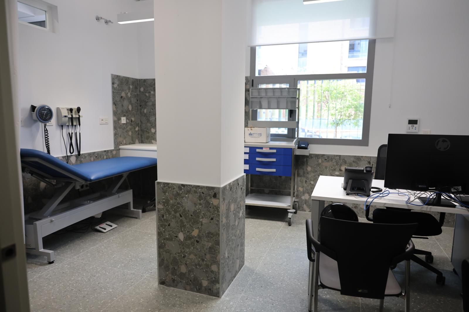 Una de las estancias de las dependencias sanitarias.