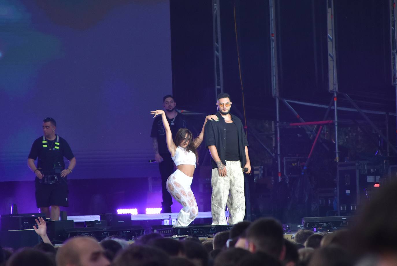 Omar Montes, Ozuna, Courtz... las imágenes de los conciertos del jueves del Holika