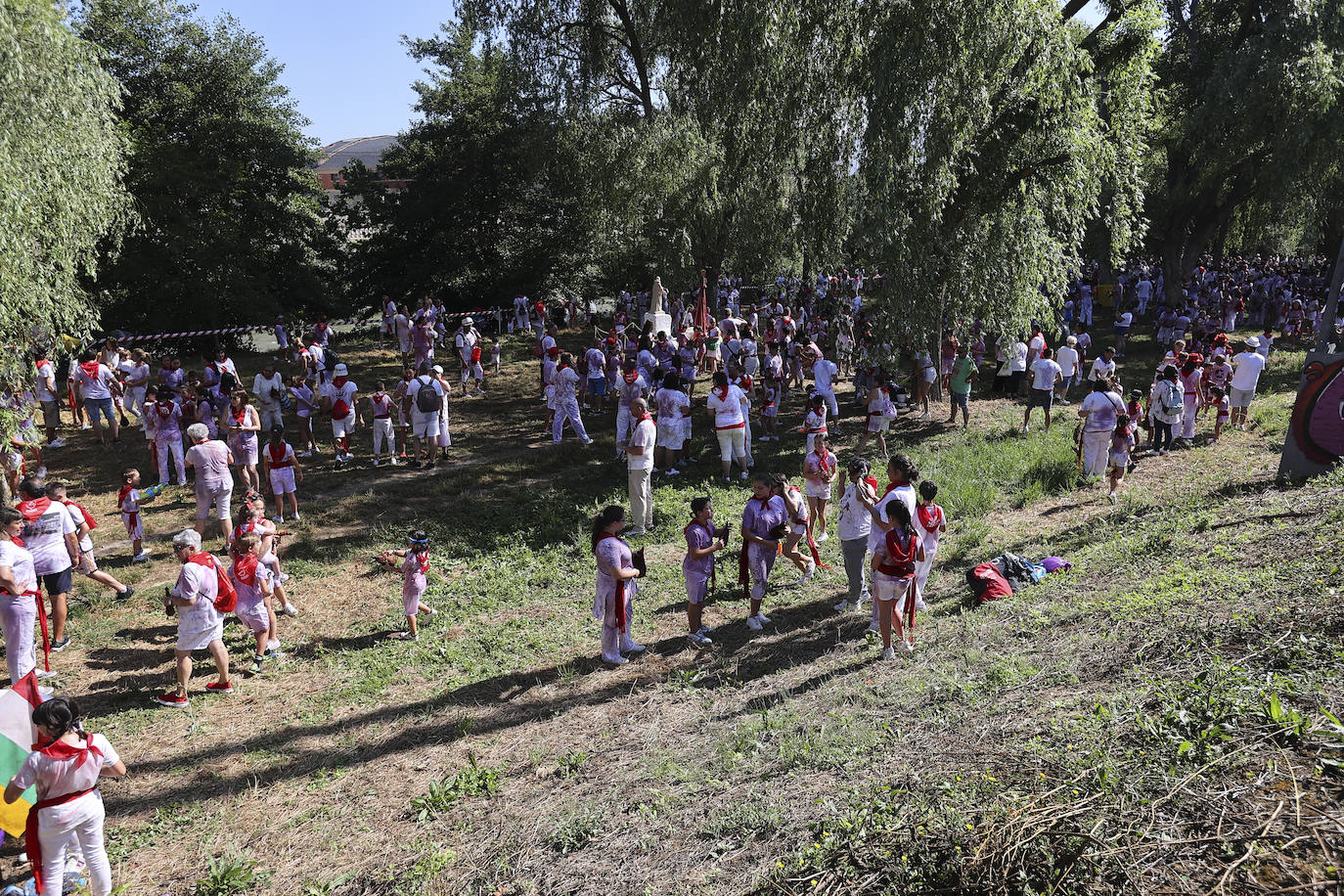 Las imágenes de la Batalla del Vino Infantil de Haro