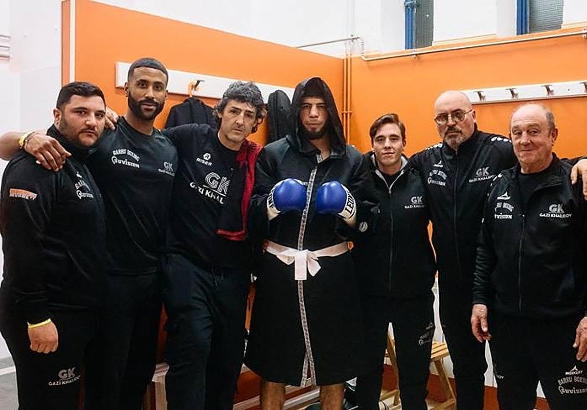 El riojano Gazi Khalidov, candidato al campeonato de España del peso semipesado