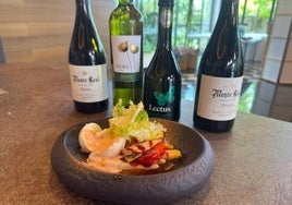 Ensalada de latas, fácil y fresca.