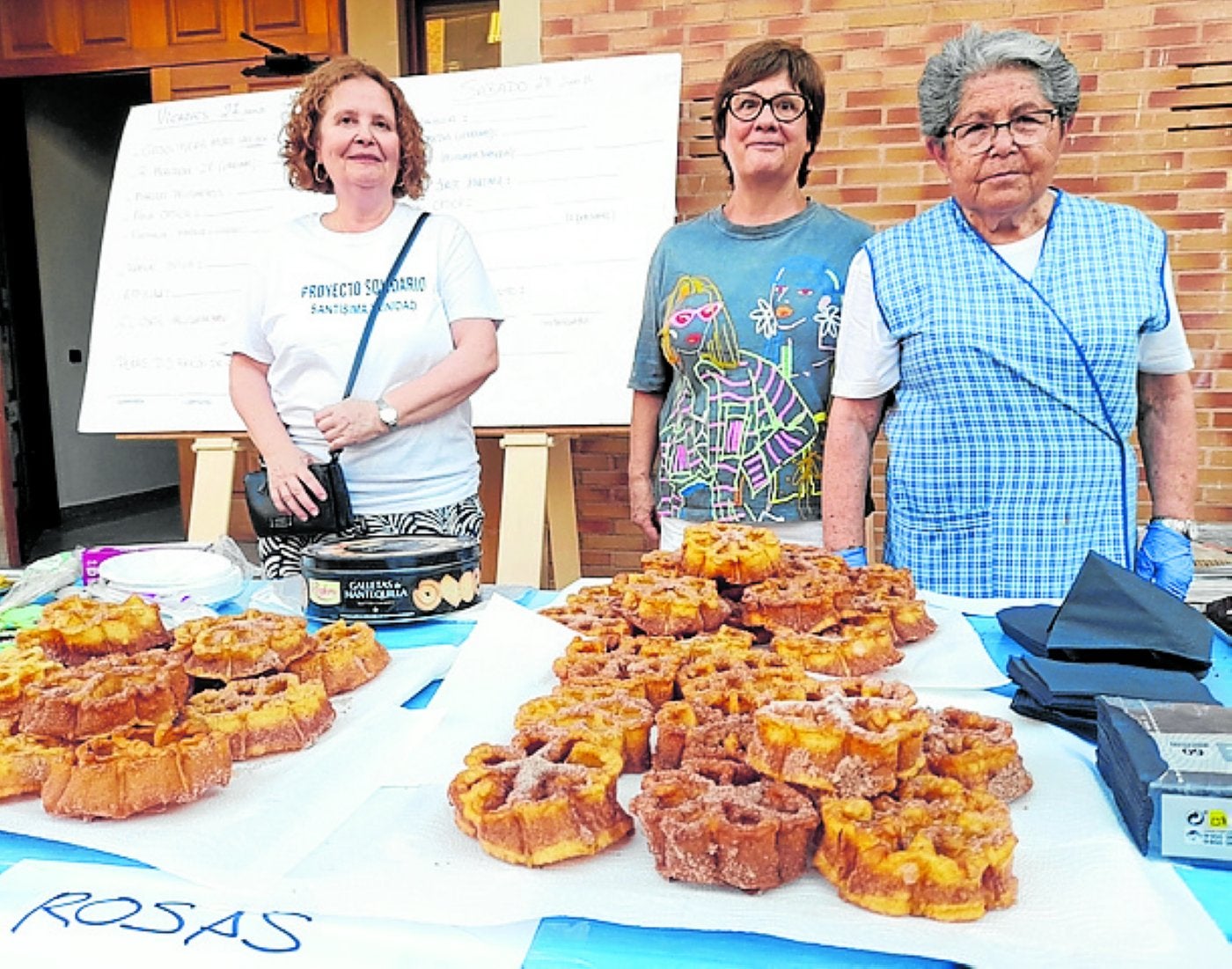 Puesto de repostería.
