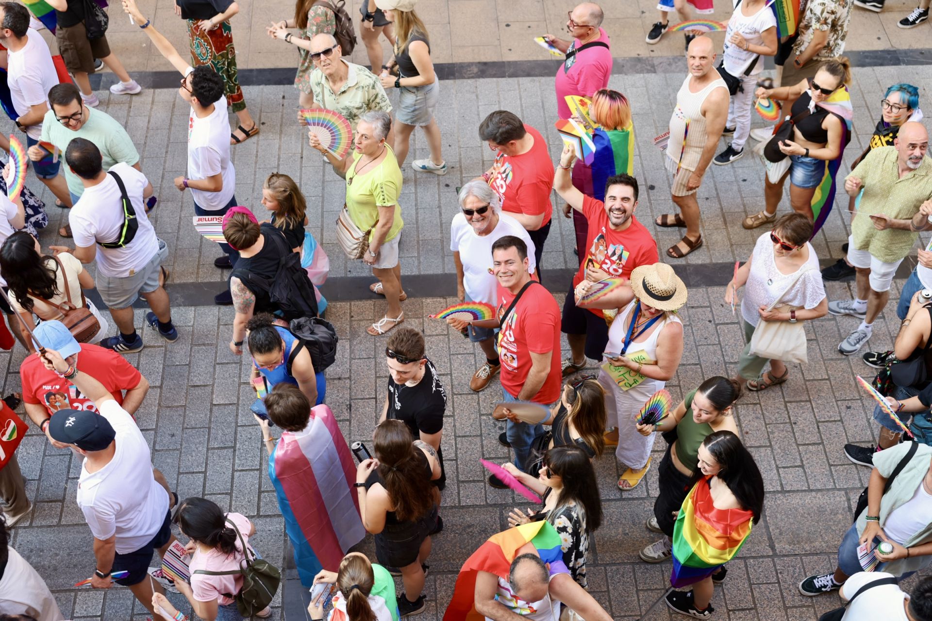 El colectivo LGTBIQ+ saca el Orgullo en las calles de Logroño