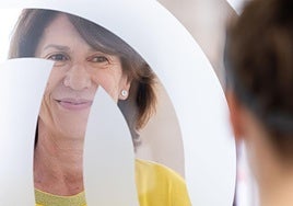 Arantxa Alonso, en la sede de Inserta, de la Fundación Once.