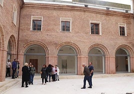 Imagen de archivo de las visitas guiadas celebradas en octubre para mostrar la primera fase de trabajos.