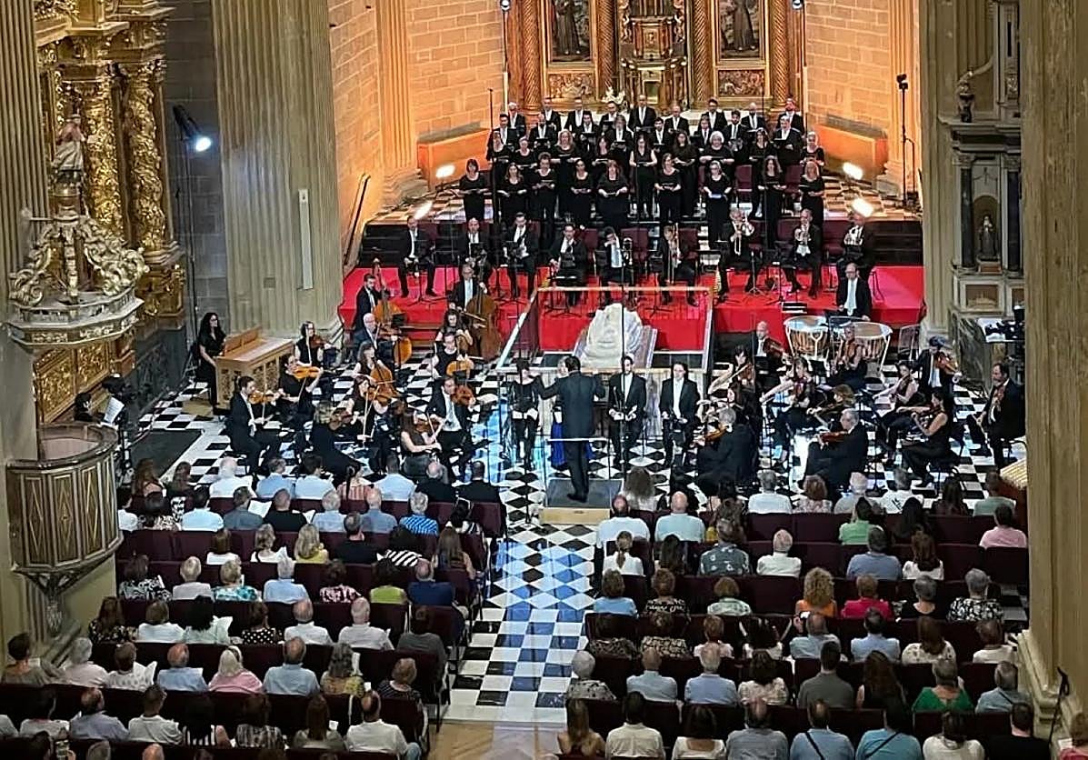 Un concierto realizado en Santo Domingo en una imagen de archivo.