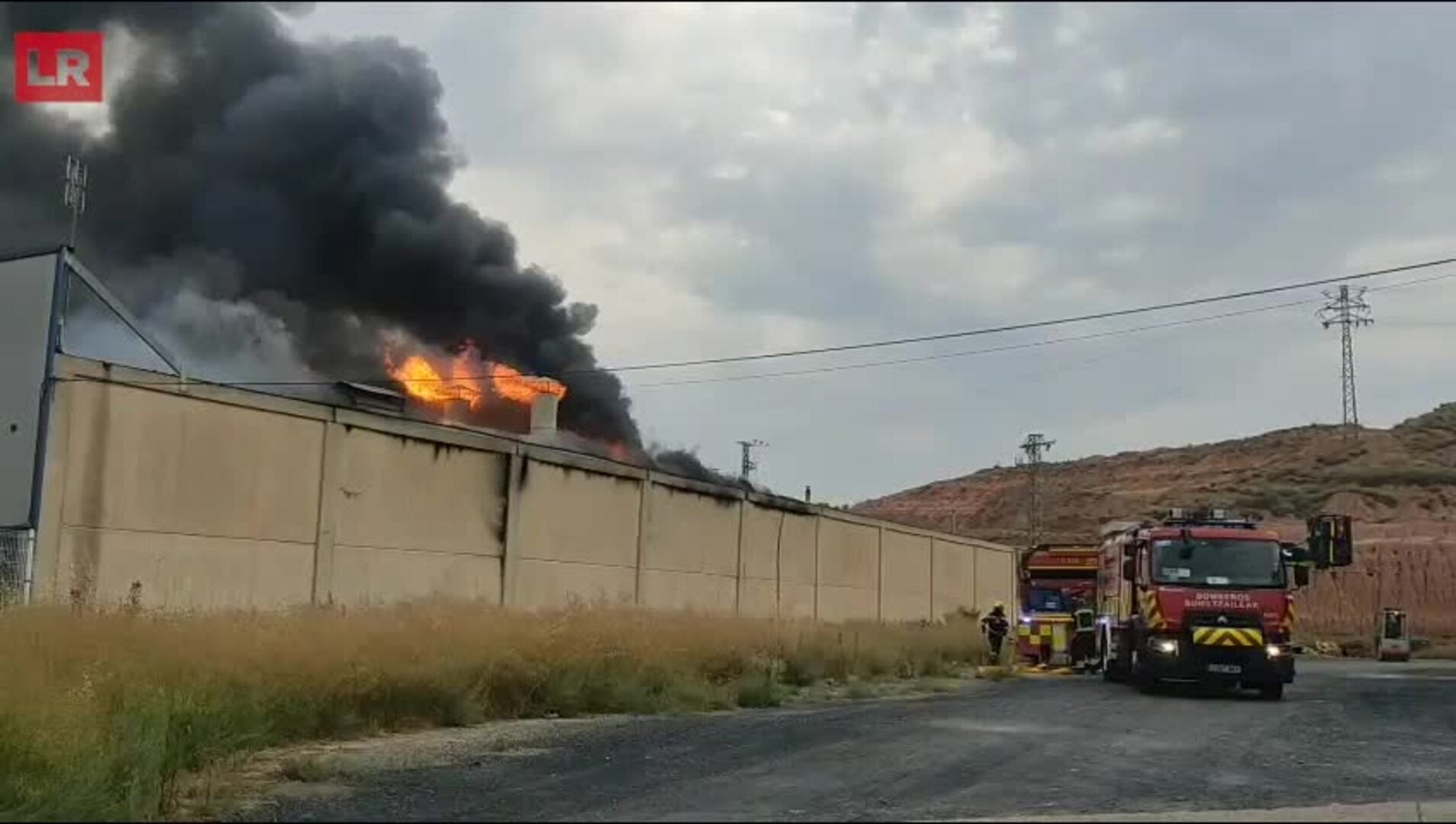 Así ha sido el incendio que ha calcinado Sillalfaro