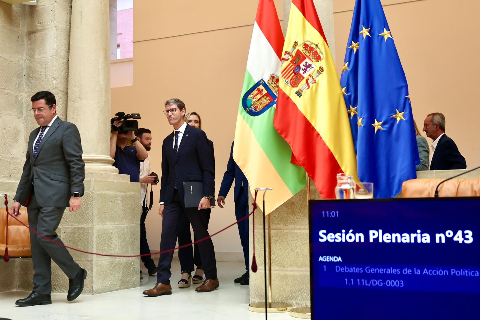 Las imágenes de debate del estado de la región