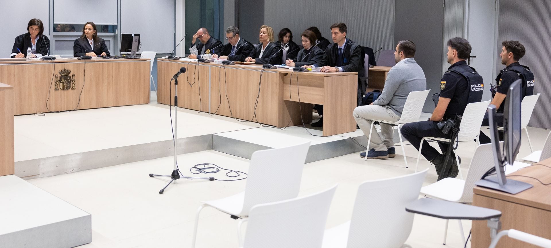Un momento del juicio celebrado en la Audiencia Provincial.