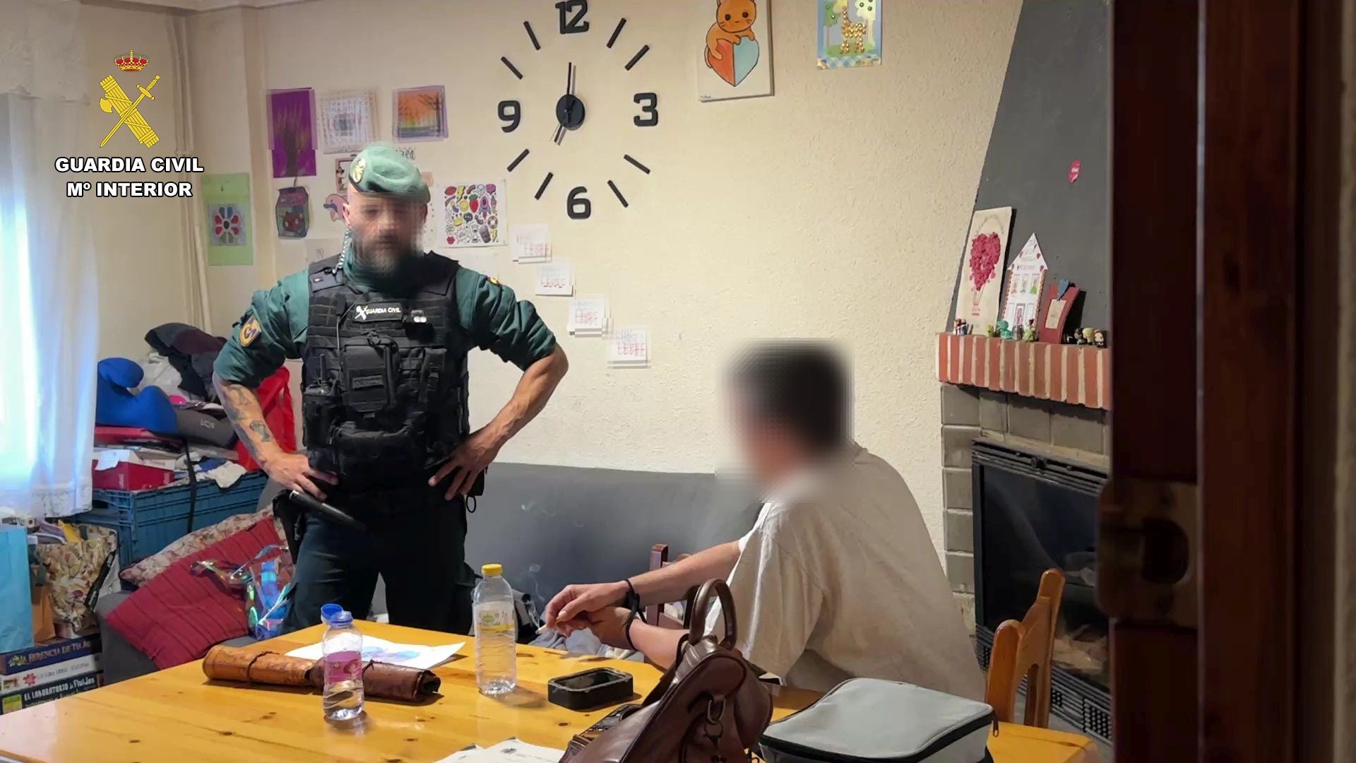 Las imágenes de la operación antidroga en Alcanadre