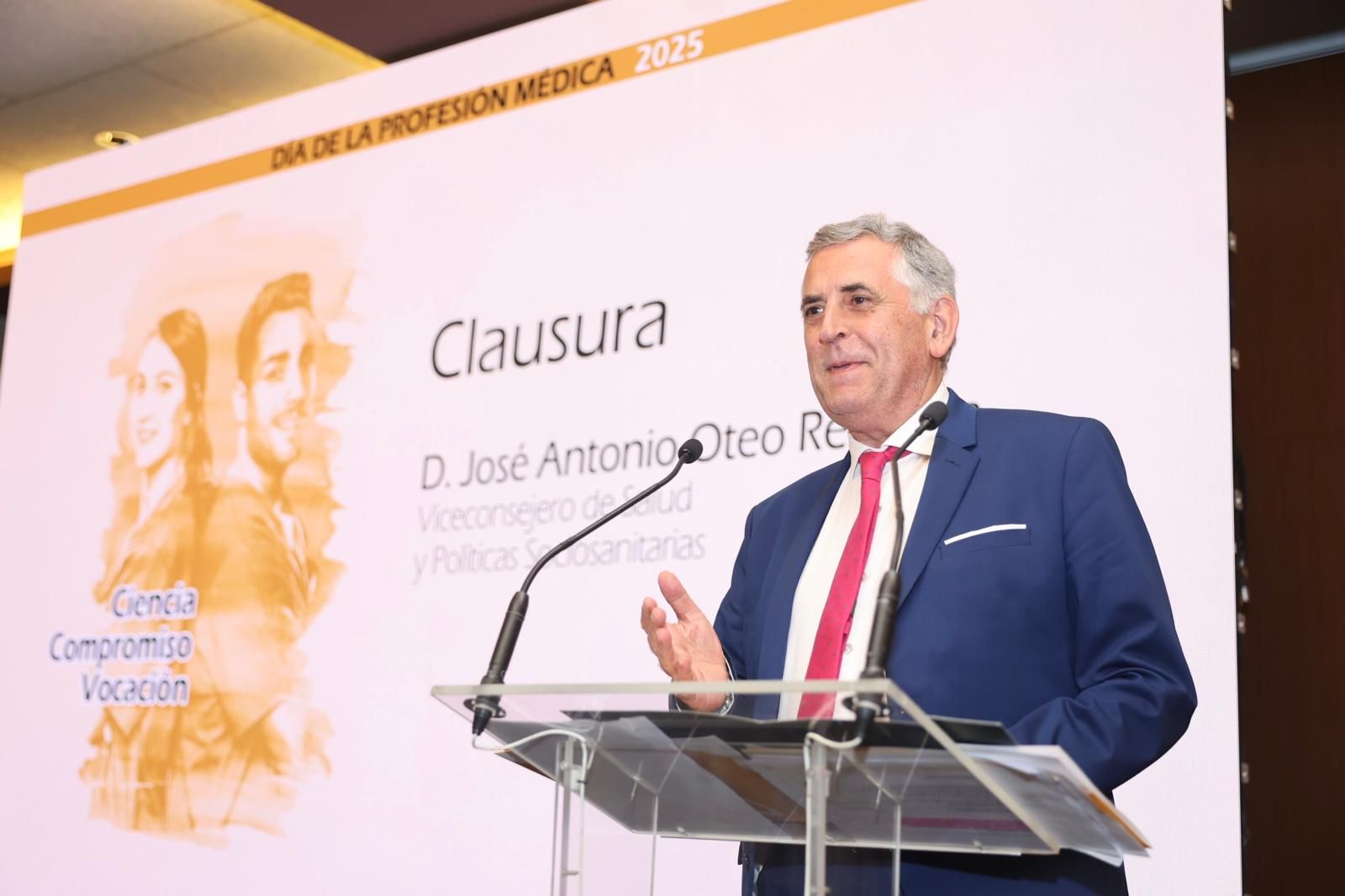 Las palabras finales estuvieron a cargo del doctor José Amtonio Oteo Revuelta.