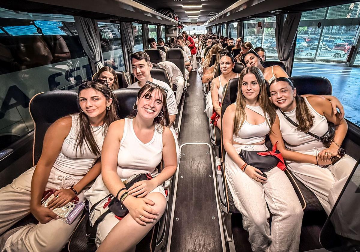 De Logroño a las fiestas de San Fermín