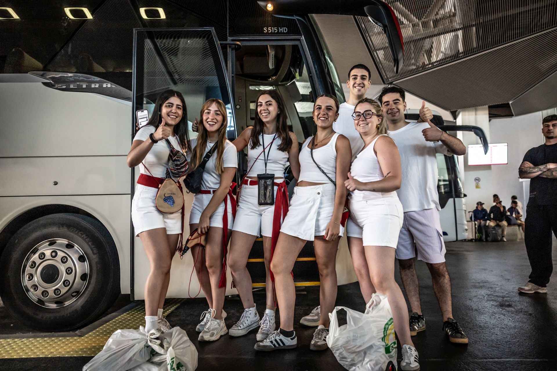 De Logroño a las fiestas de San Fermín