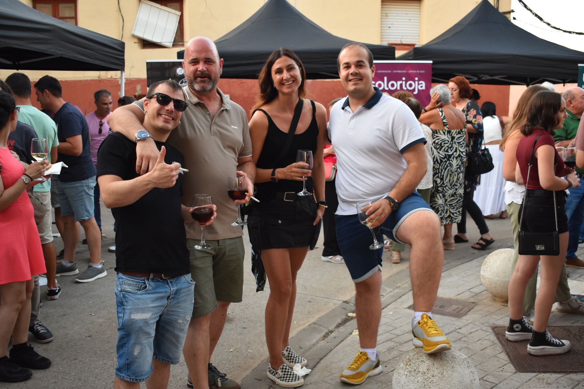 Fiesta del vino con música de Sabina en Ausejo
