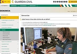 La Guardia Civil pone en marcha un sistema para poner denuncias por internet