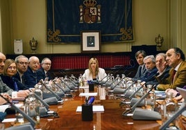 Pleno del Consejo General de Poder Judicial en una reunión este año.