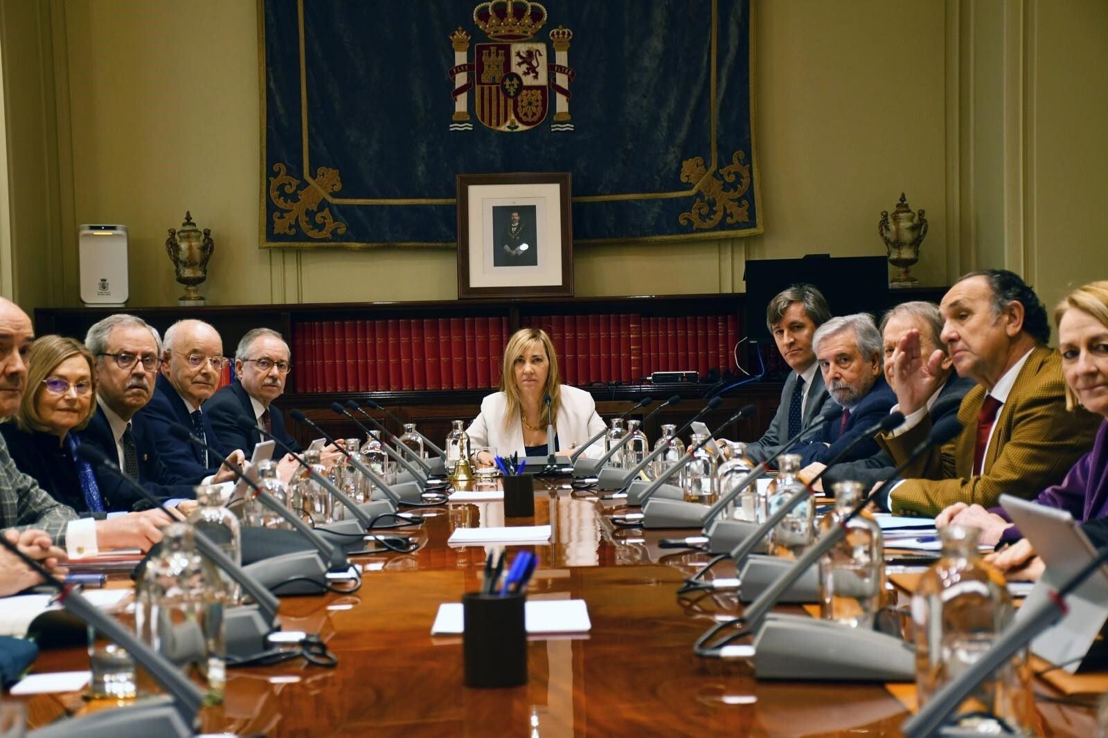 Pleno del Consejo General de Poder Judicial en una reunión este año.
