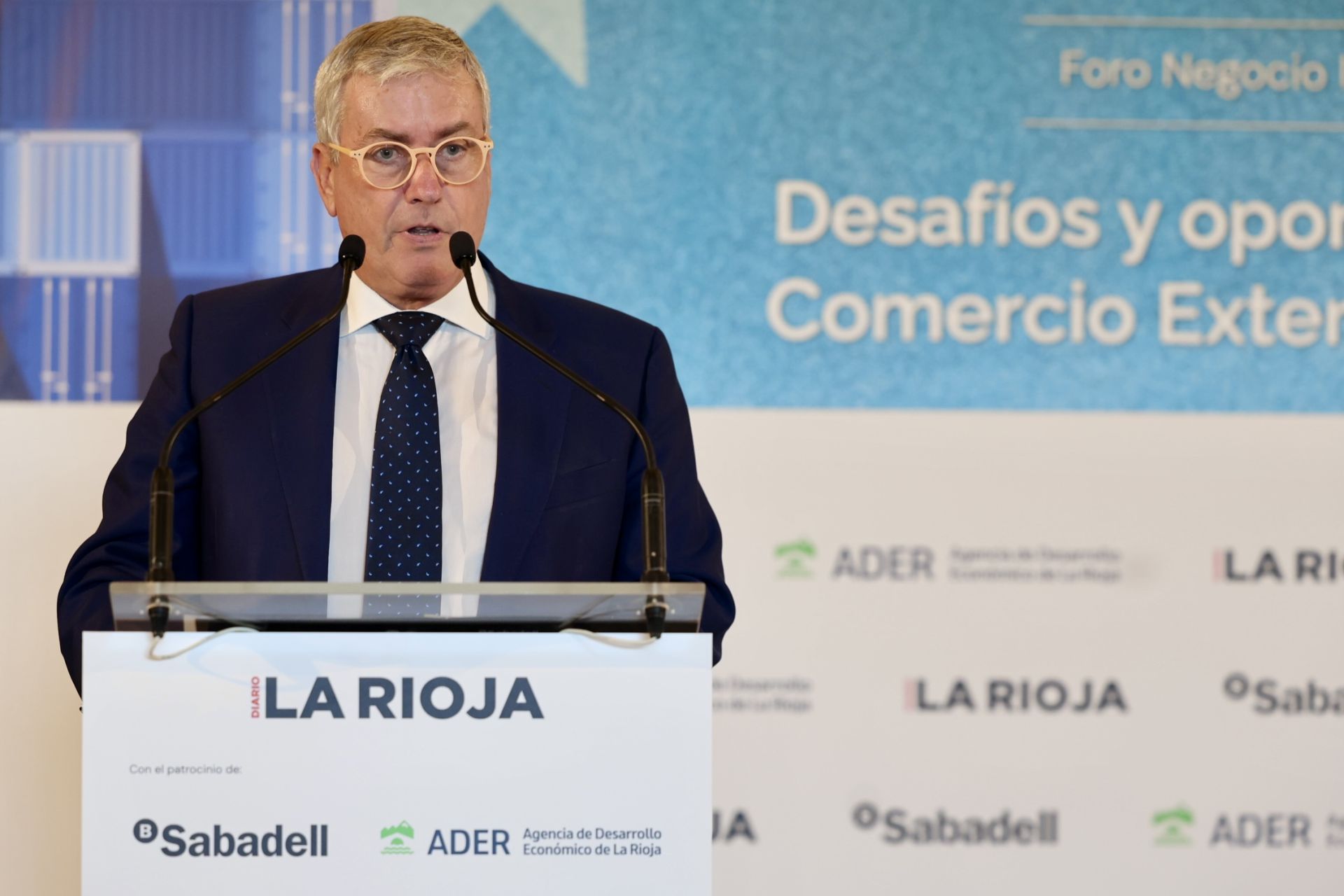 Iñaki Navarro, durante su intervención en el foro.