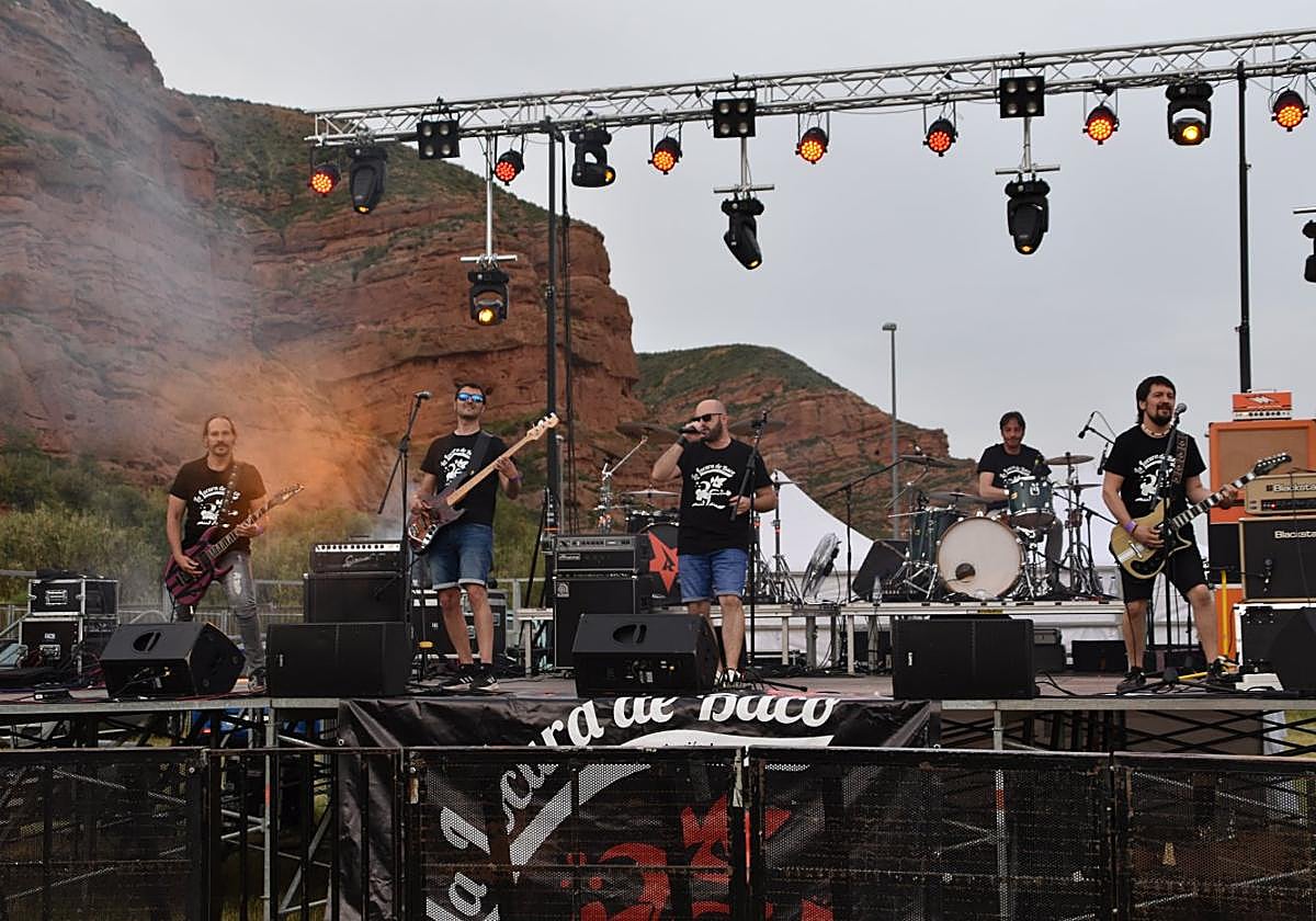 La Locura de Baco en el Ceparock de Herce en 2022.