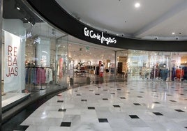 La tienda actual de El Corte Inglés en el Centro Comercial Berceo tiene dos plantas y con la transformación del negocio se quedará con una.