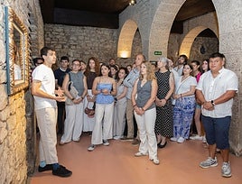 Los candidatos a Vendimiadores, durante el proceso de selección.