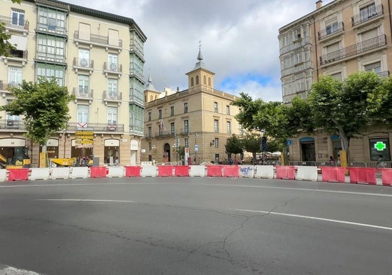 Estado actual de las obras.