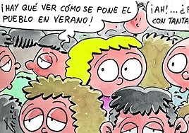 Los pueblos en verano, según Tris