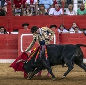 El novillero Fabio Jiménez, en la feria del año pasado.