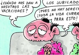 Jubilados de vacaciones, según Tris