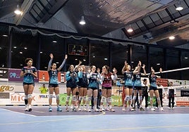 El Ocisa Haro tras una victoria la temporada pasada.