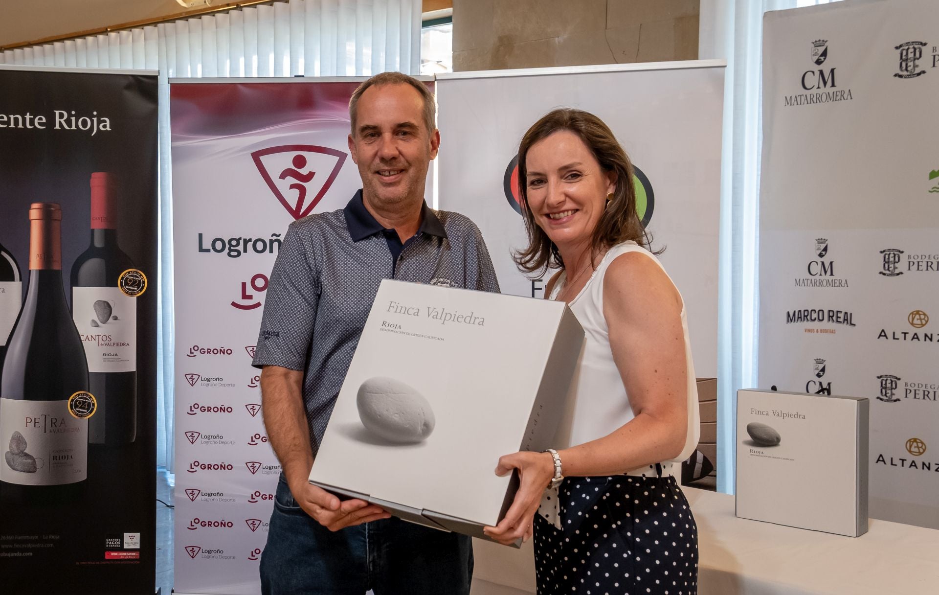 La entrega de premios del Torneo Finca Valpiedra