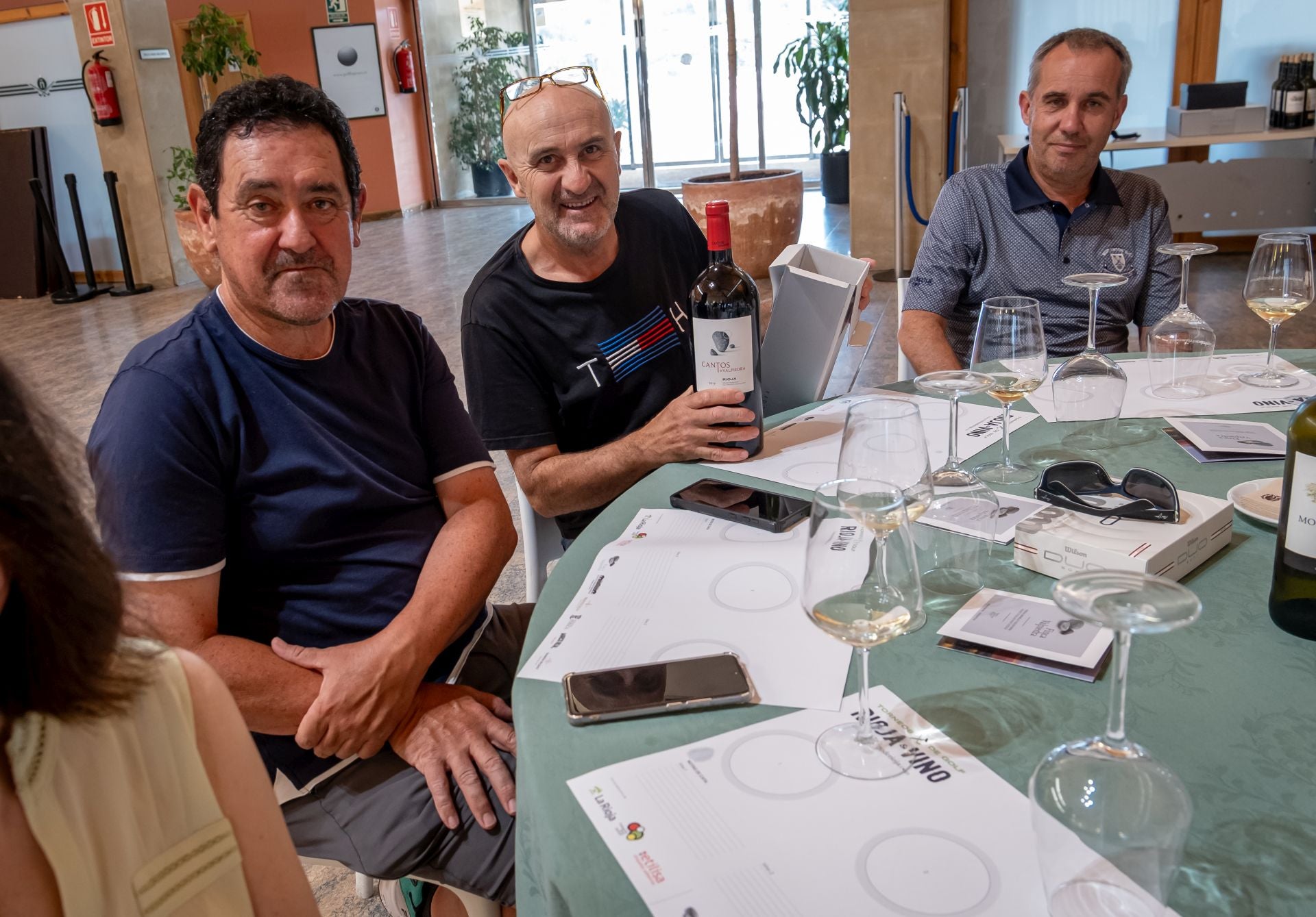 La entrega de premios del Torneo Finca Valpiedra