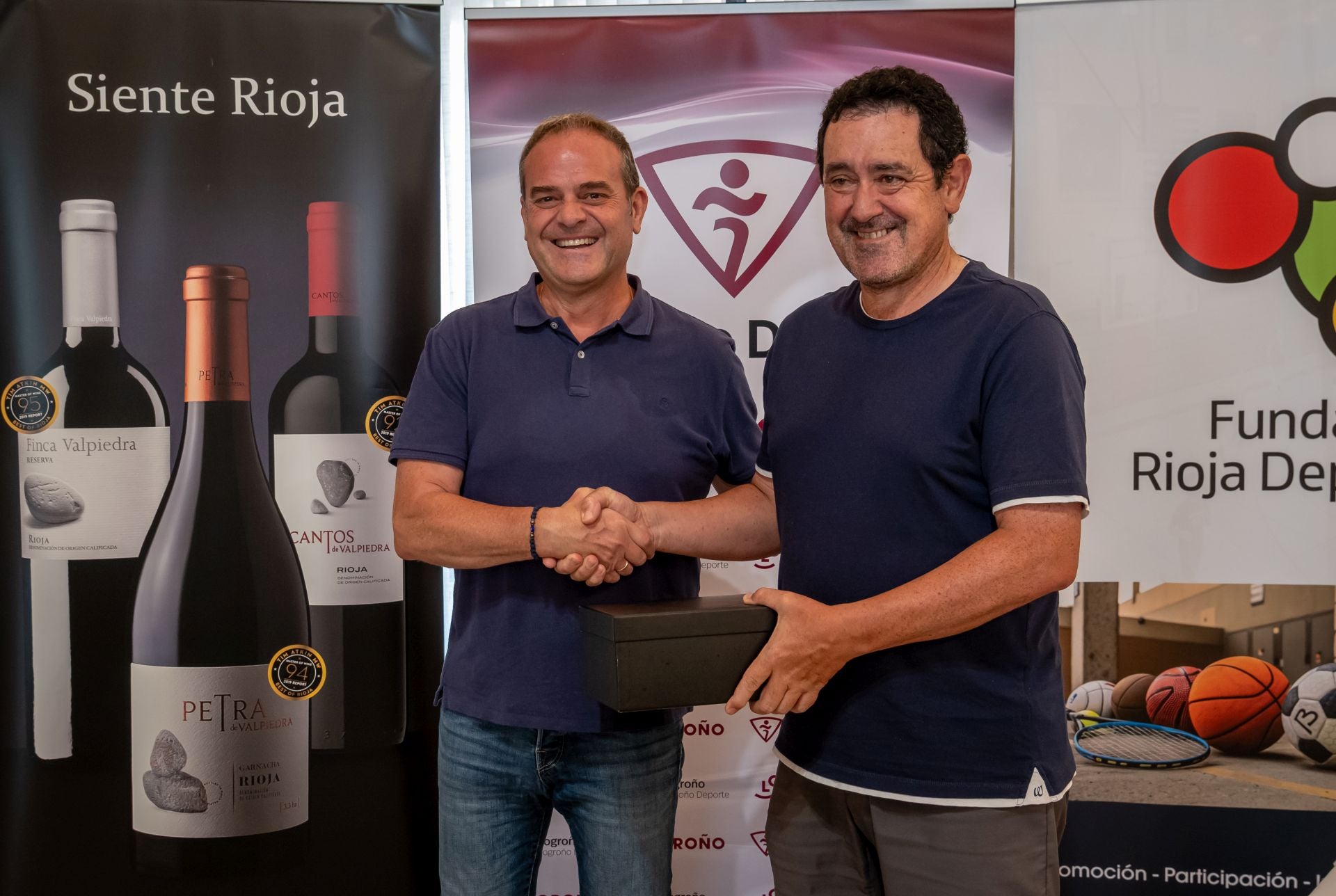 La entrega de premios del Torneo Finca Valpiedra