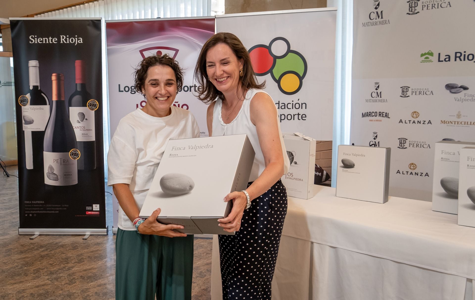 La entrega de premios del Torneo Finca Valpiedra