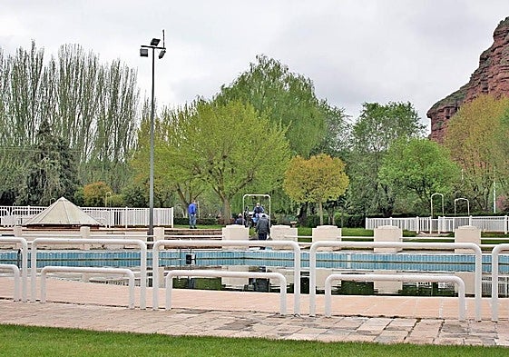 Imagen de archivo de las piscinas de Nájera.