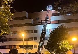 Desalojado un edificio del parque Picos de Urbión por un incendio en una barbacoa