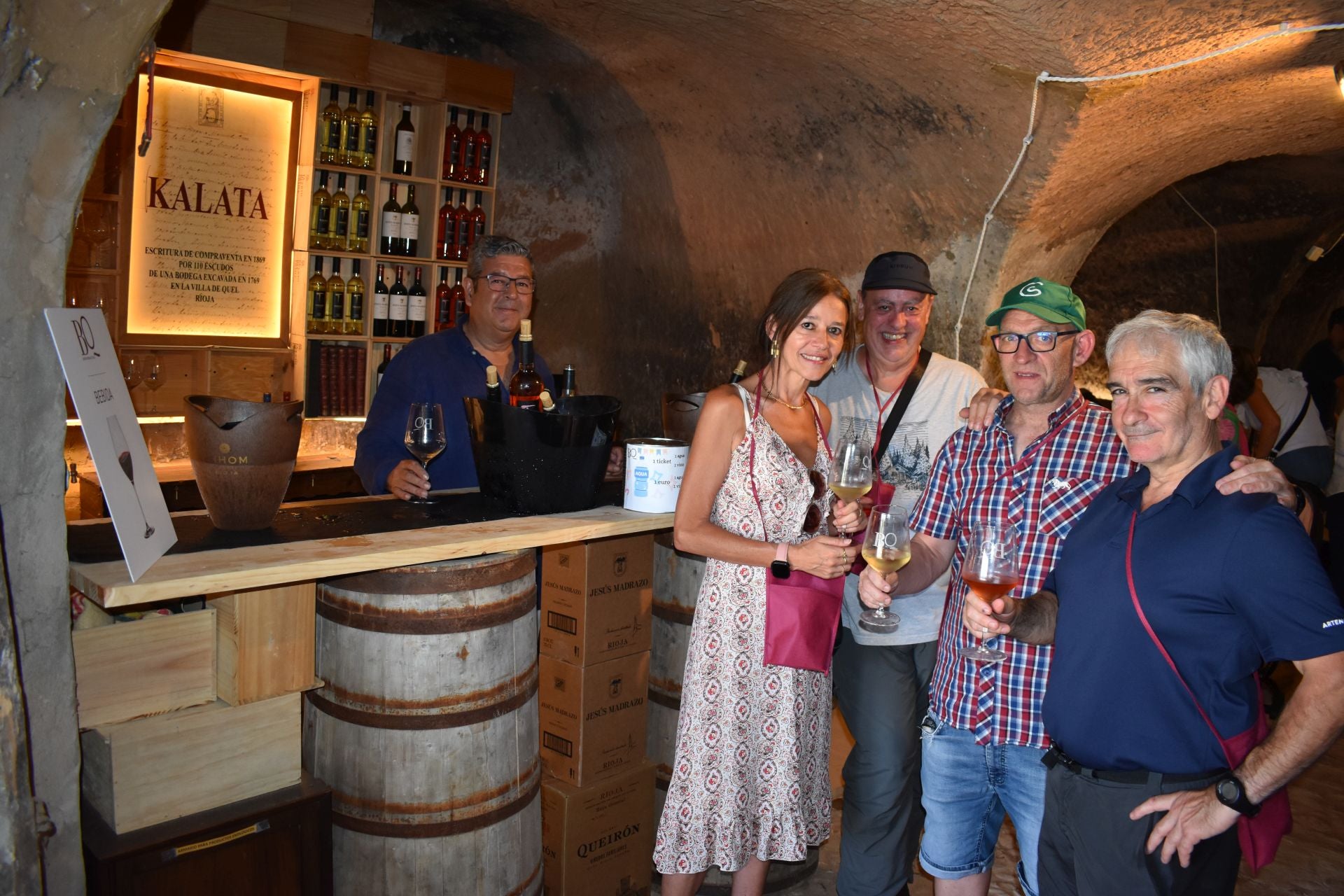 La VI Enoexperiencia BQ repartió 1.100 copas en Quel