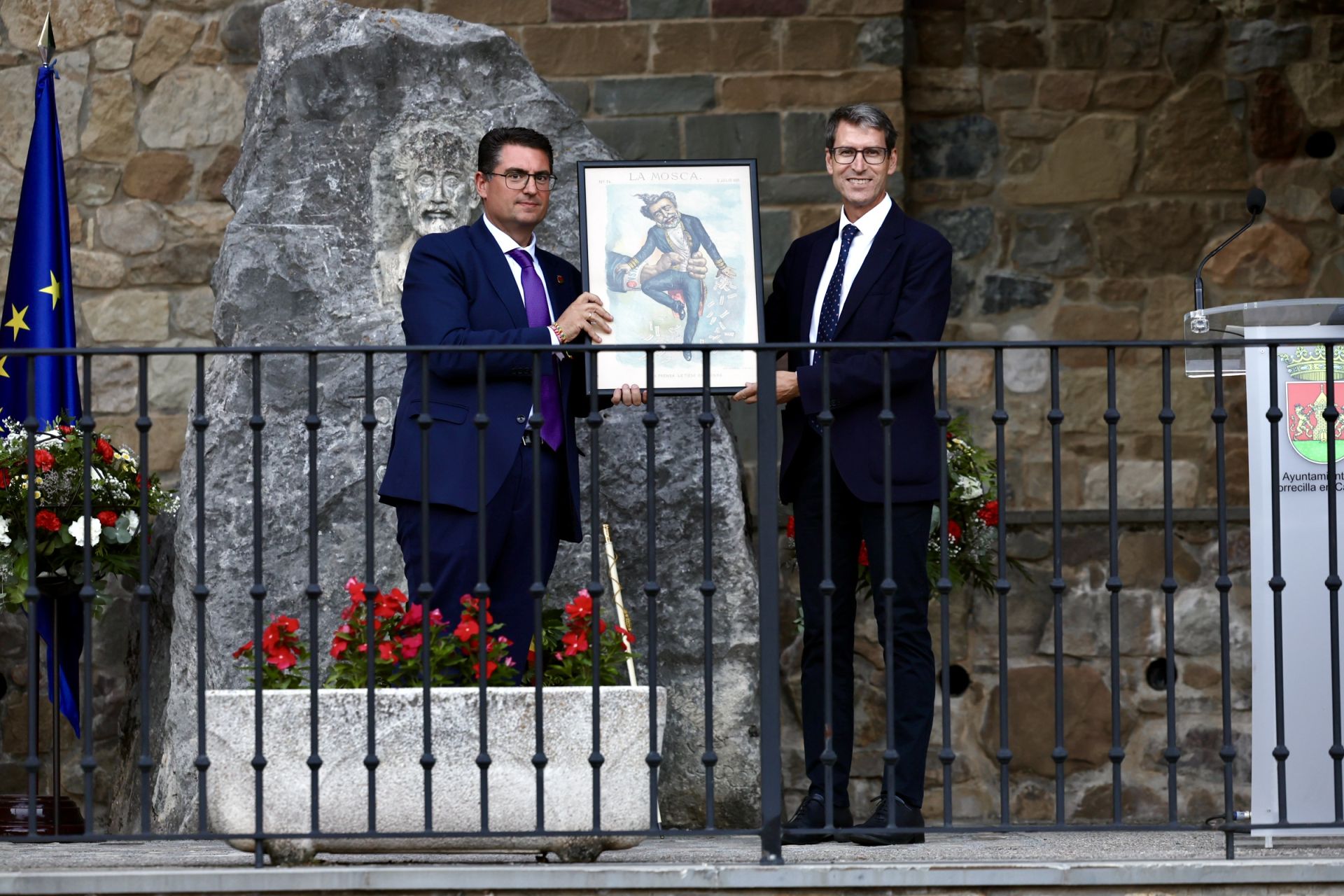 Acto institucional en memoria de Práxedes Mateo-Sagasta