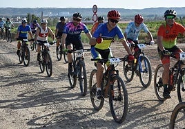 La XVII Travesía BTT La Pera de Rincón de Soto