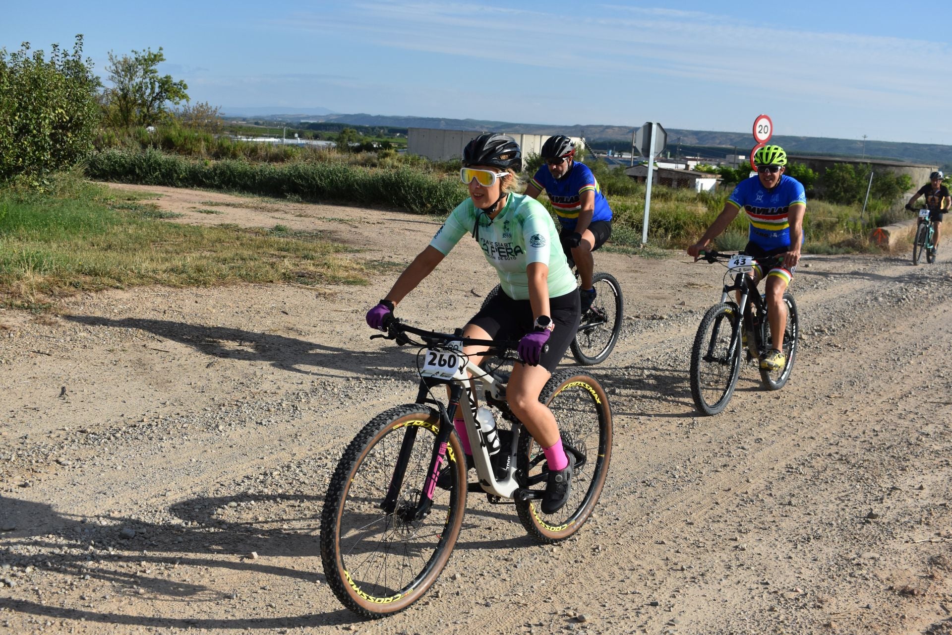 La XVII Travesía BTT La Pera de Rincón de Soto