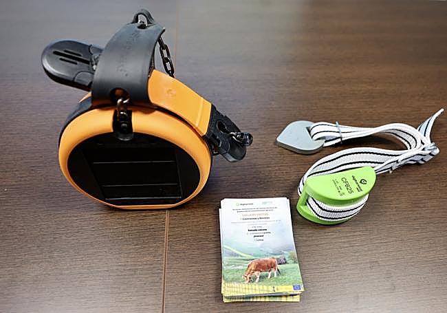 Dispositivos para el seguimiento remoto del ganado.